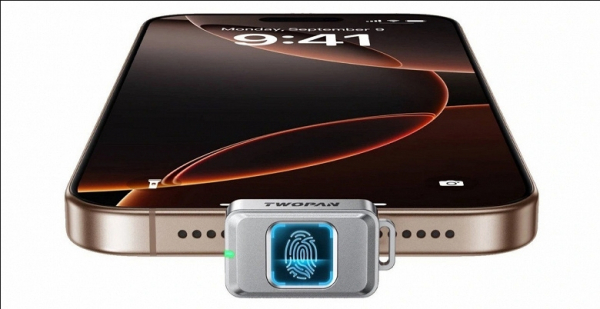 Представлен самый маленький и лёгкий в мире SSD Nano с встроенным сканером отпечатков пальцев