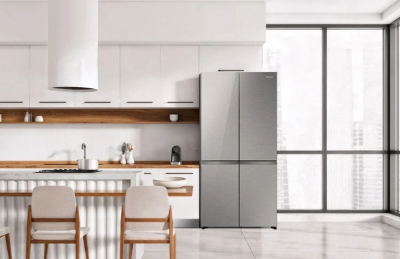 Вместительный и умный холодильник Hisense — идеальный выбор для большой семьи