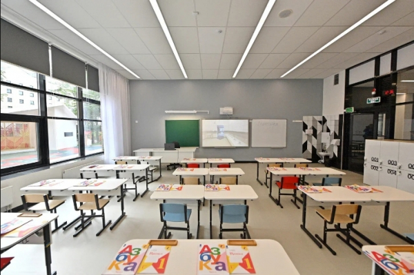 Сергей Собянин открыл новый корпус школы № 2122 в Щербинке